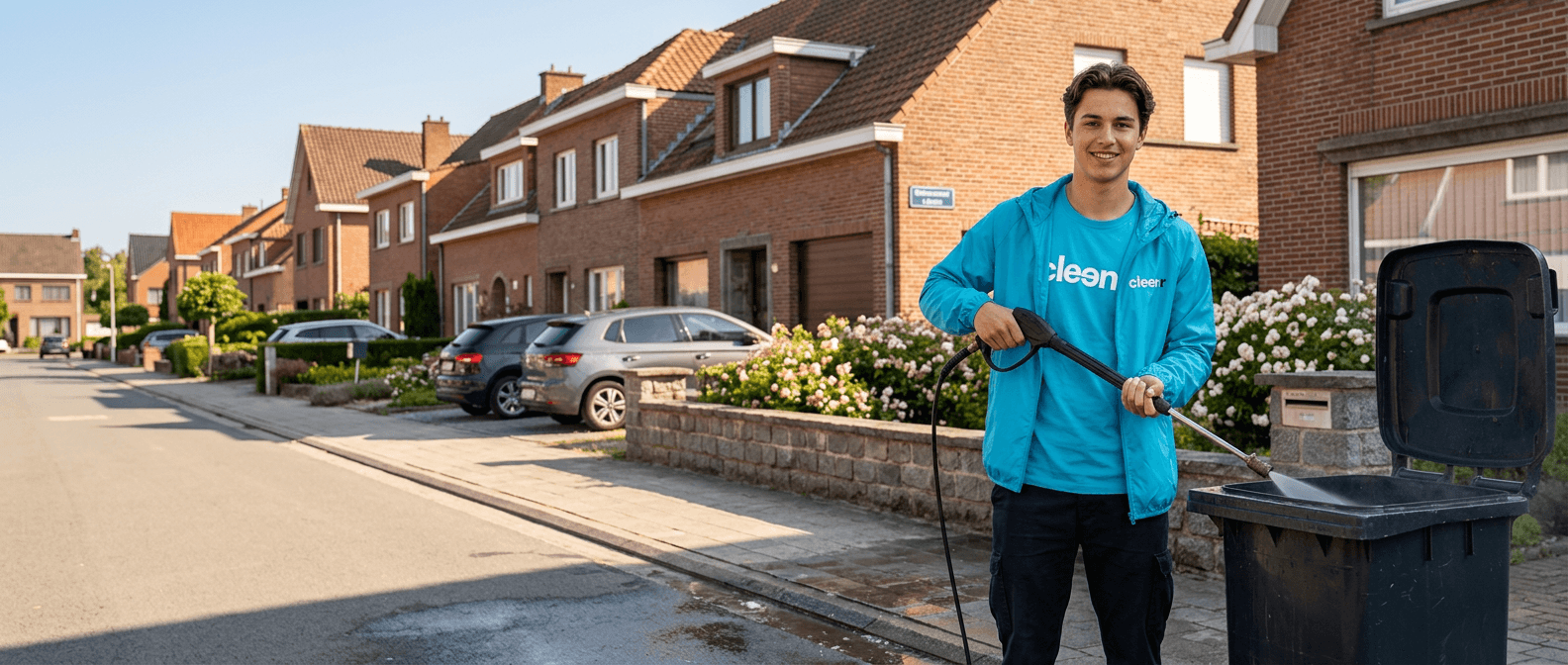 CleenR aan het werk